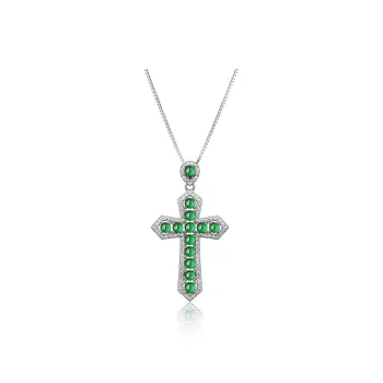 MUXIYUAN Glass Type Jade Necklaces Unisex