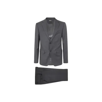 Ermenegildo Zegna Business Suits Men Gray