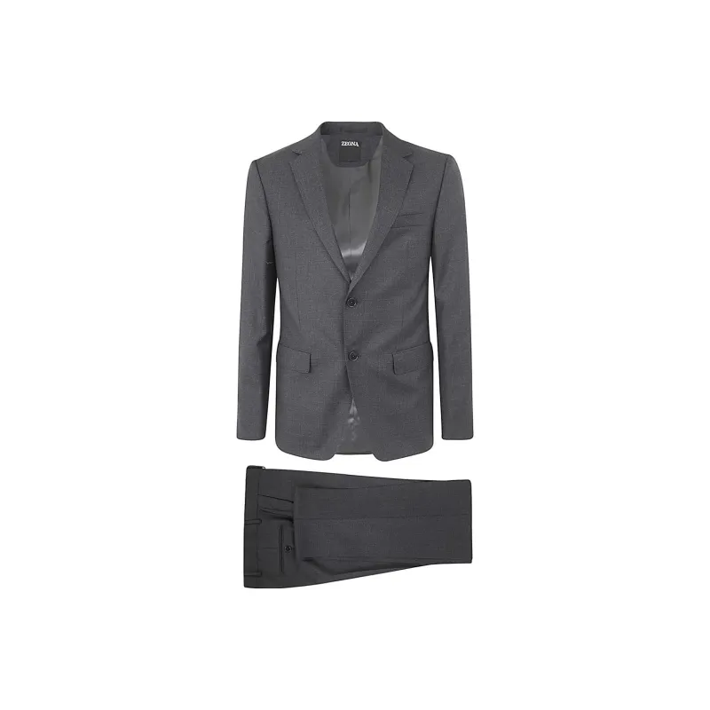 Ermenegildo Zegna Business Suits Men Gray-0