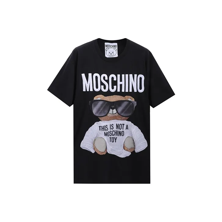 MOSCHINO Teddy T Shirts Women's Black-0