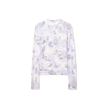 OFF WHITE Fresco Long Sleeved Top