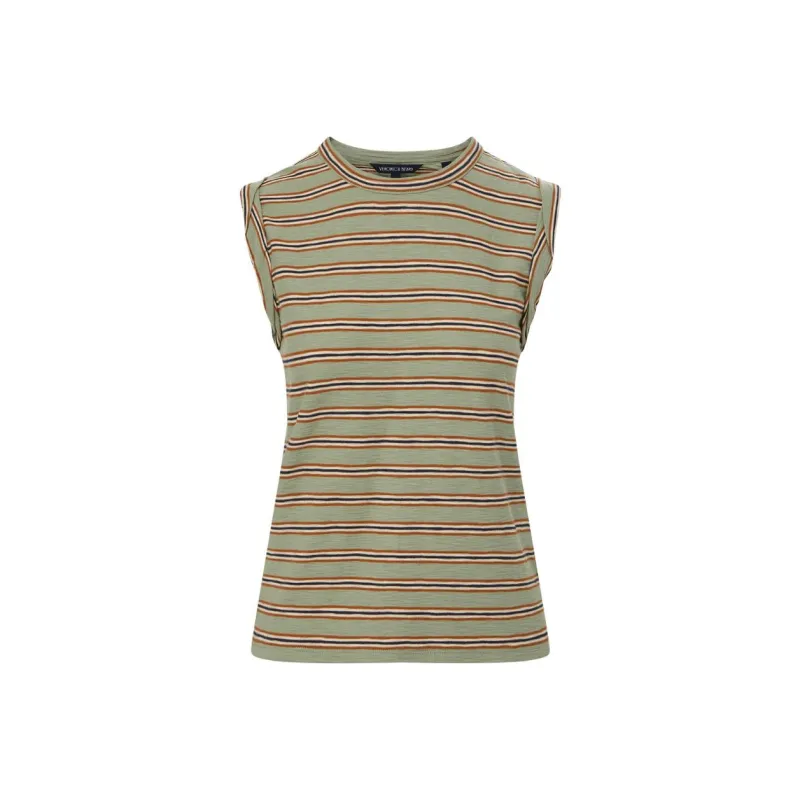VERONICA BEARD Tank Tops Women's Sage Green-0
