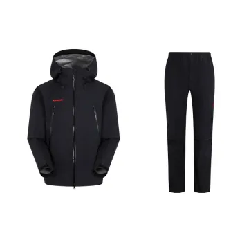 MAMMUT Casual Sportswear Men's Black Patchwork