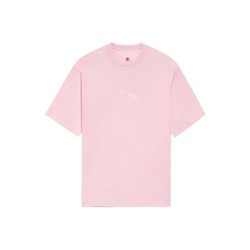 LiNing China Li Ning T Shirts Women's Pink