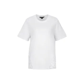 URBAN REVIVO Regular T Shirt Women's Raw White