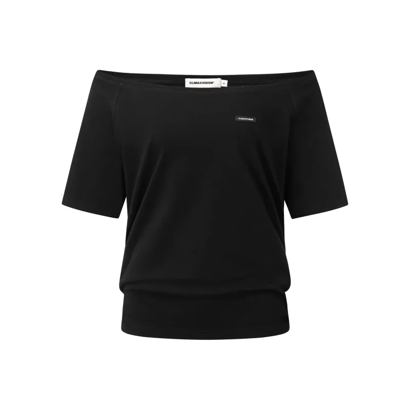 CLIMAX VISION Drop Shoulder Sleeve T Shirt Women's-9