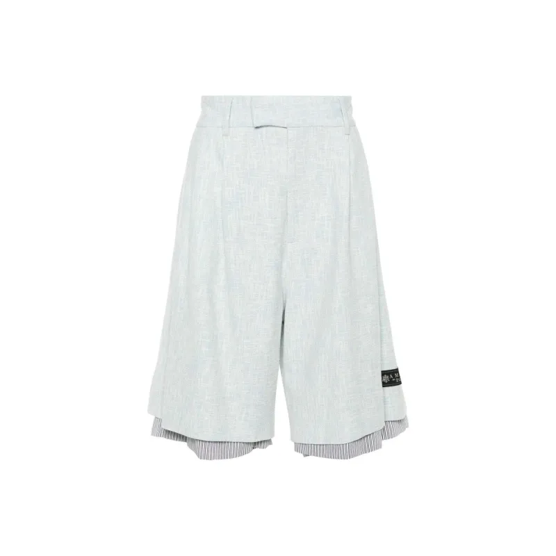 AMIRI Casual Shorts Men's Light Blue-0