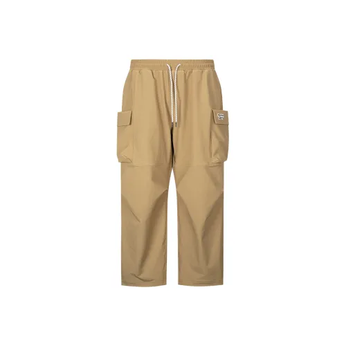 Reebok Casual cohen pants Unisex Yellow Khaki