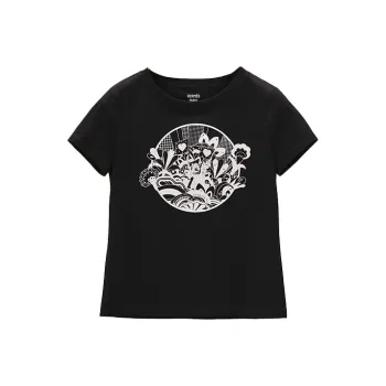 HERMES Regular T Shirt Women's Black