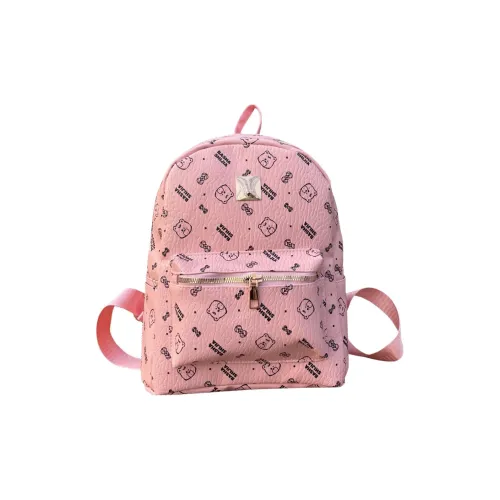 Gerlanx Pu Backpack Women's Brown/Pink/White