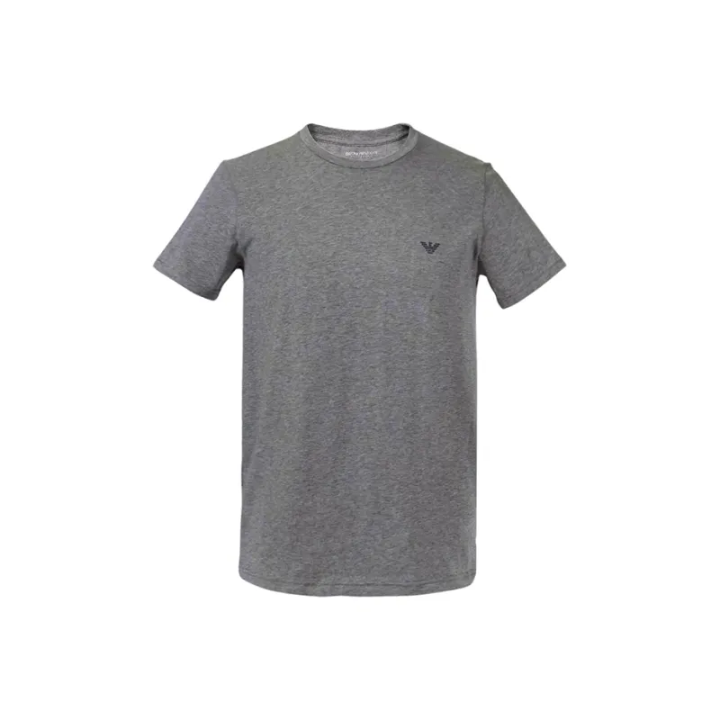 EMPORIO ARMANI T Shirt Men's 2 Pack Blue+Gray-1