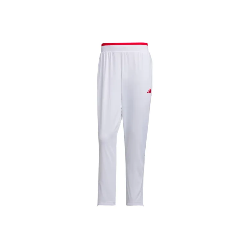 Adidas Chinese Tennis Team Olympic Series Athletic Trousers Men's White-0