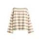 White/Beige Stripes
