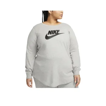 Nike Sportswear Club Women's Long Sleeve T Shirt Plus Size