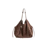 Dark Brown Leopard Print
