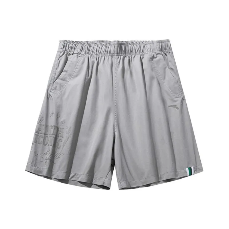 Anta Life Collection Casual Shorts Men's Wax Gray-0