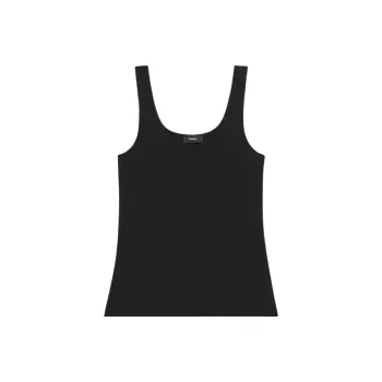 THEORY Tank Tops Women's Black