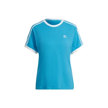 Adidas Originals Drop Shoulder Sleeve T Shirt Women's Blue