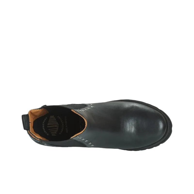 Palladium Short Chelsea Boots Women's Black-4