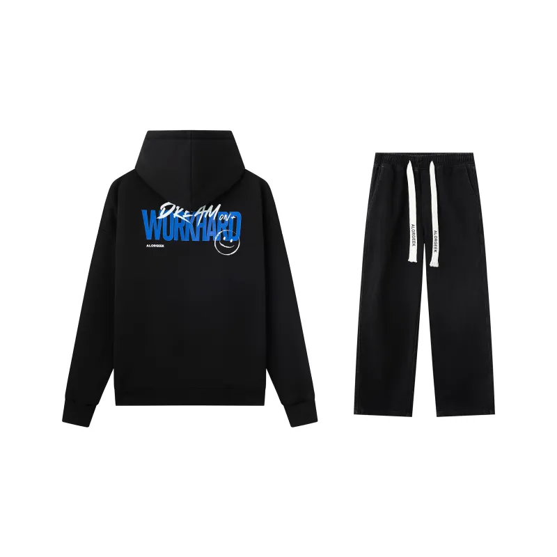 ALORGEEK Sweatshirt Sets Unisex-0
