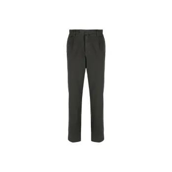 Briglia 1949 Logo patch Corduroy Tapered Trousers