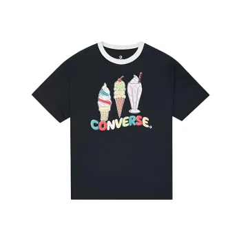 Converse T Shirts Women's Black