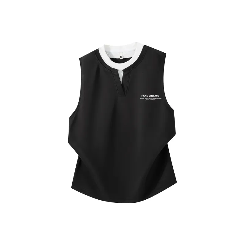 FAKE VINTAGE Tank Tops Unisex-2