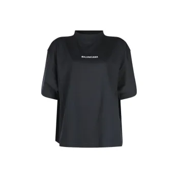 Balenciaga Logo embroidered T shirt
