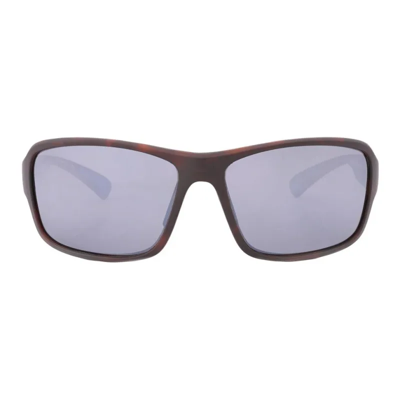 REVO Plastic Square Sunglasses Men's Brown-1