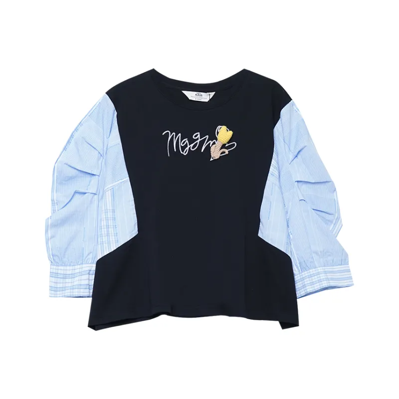 MUGUOGUOMU Spring T Shirt Women's Loose Fit-0