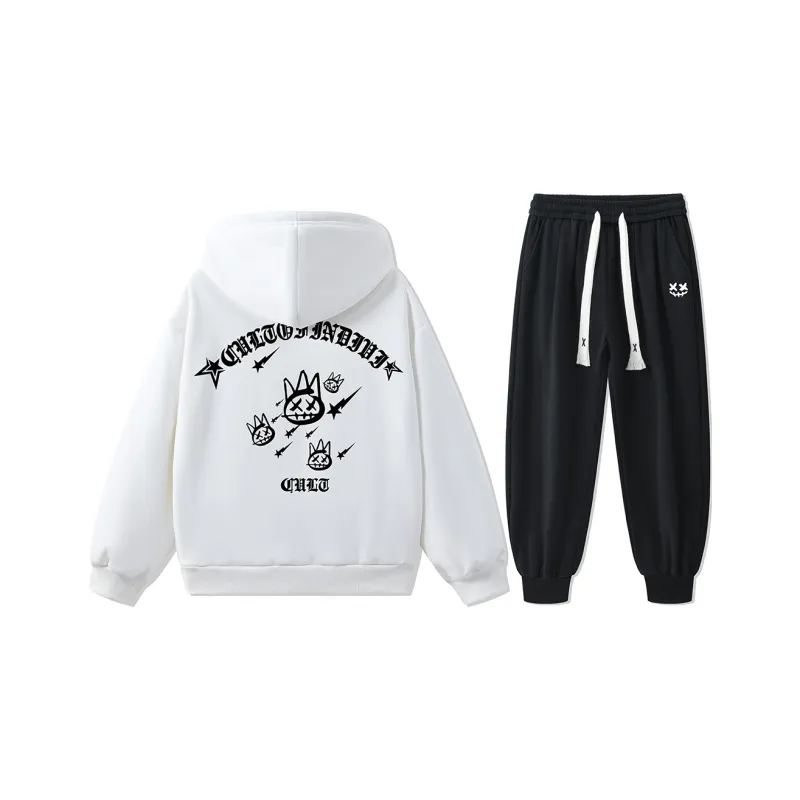 CULT OF INDIVIDUALITY Sweatshirt Set Unisex-5