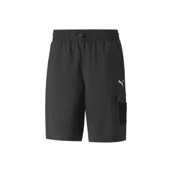 PUMA BMW M Motorsport OPEN ROAD Woven Shorts 9'' Sports Shorts Men's Black