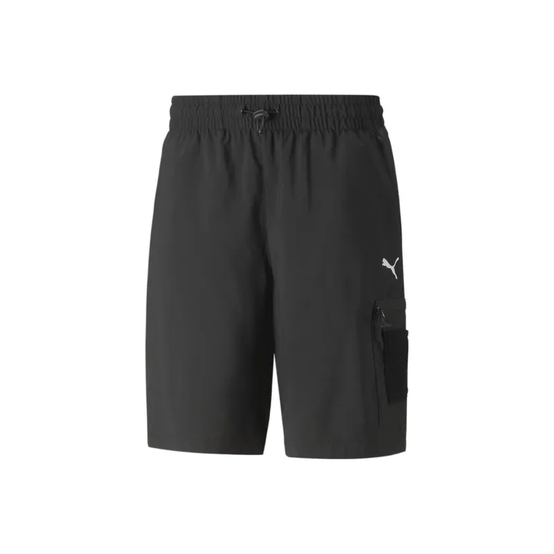 PUMA BMW M Motorsport OPEN ROAD Woven Shorts 9'' Sports Shorts Men's Black-0