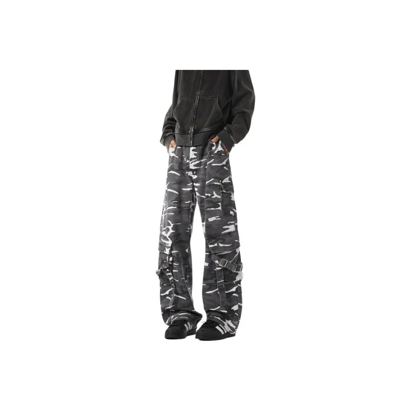 GWAF Casual Pants Unisex Camouflage-0