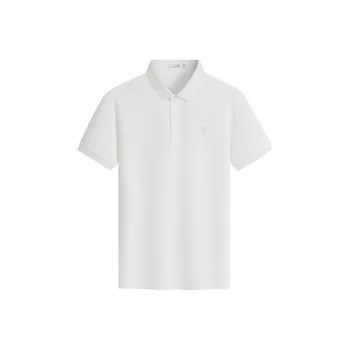 Dance With Wolves Polo Shirt Men's Raw White