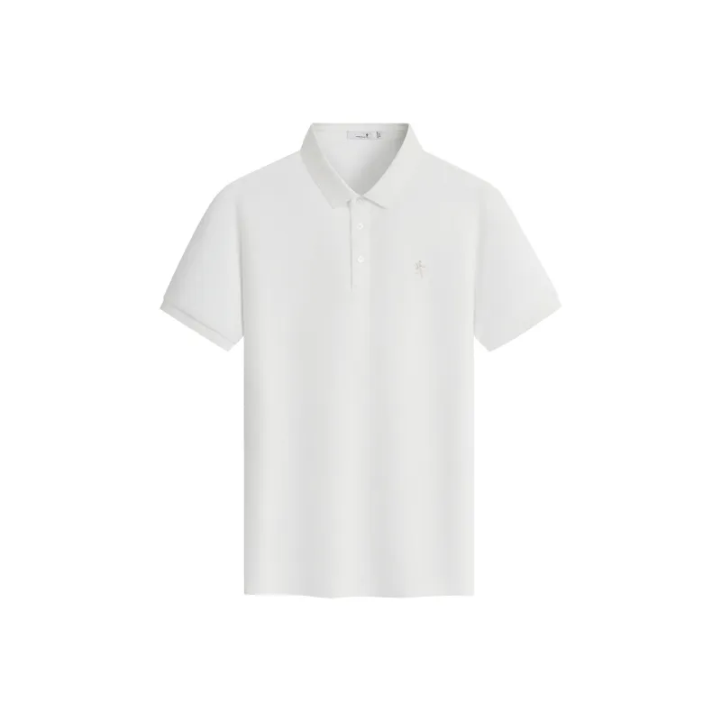 Dance With Wolves Polo Shirt Men's Raw White-0
