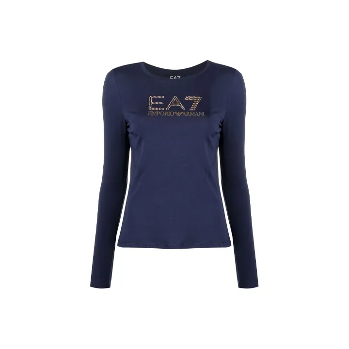 EMPORIO ARMANI T Shirts Women's Blue-0