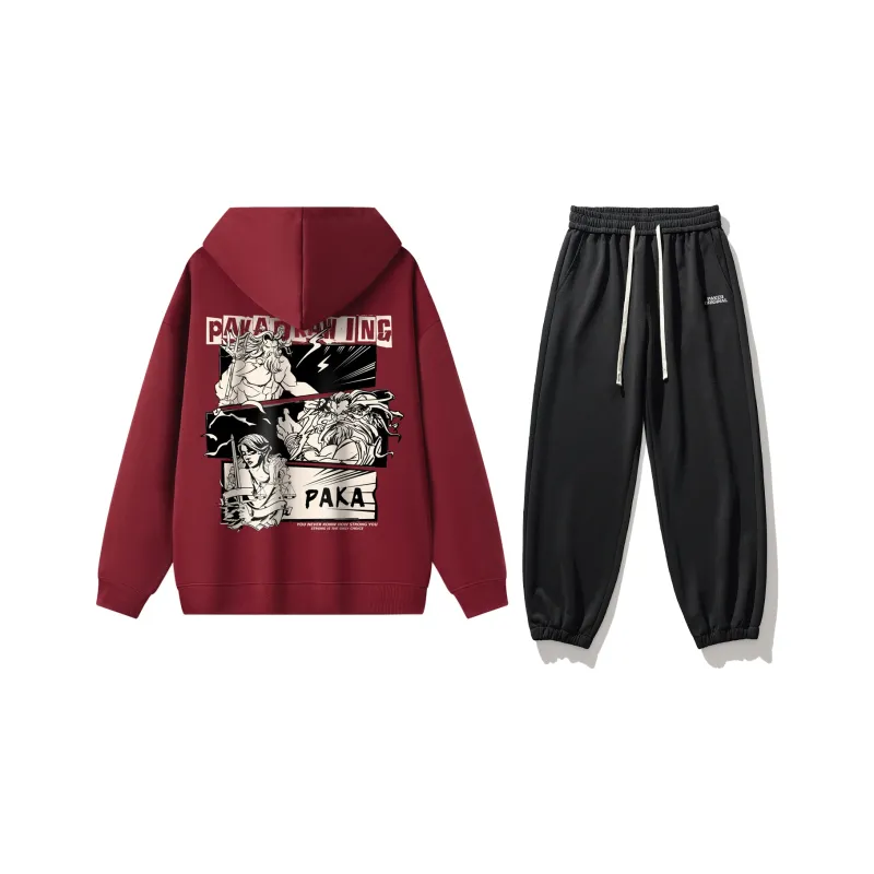 PAKA Sweatshirt Sets Unisex-44