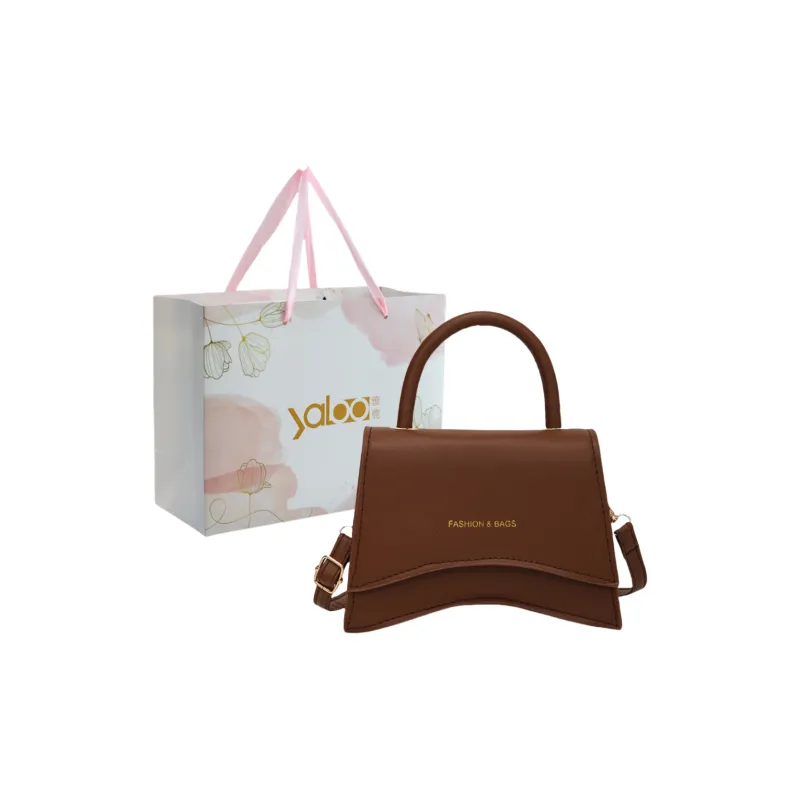 Yalu PU Crossbody Handbag Unisex Red/Black/Silver/Gold/Khaki/Brown/White-25