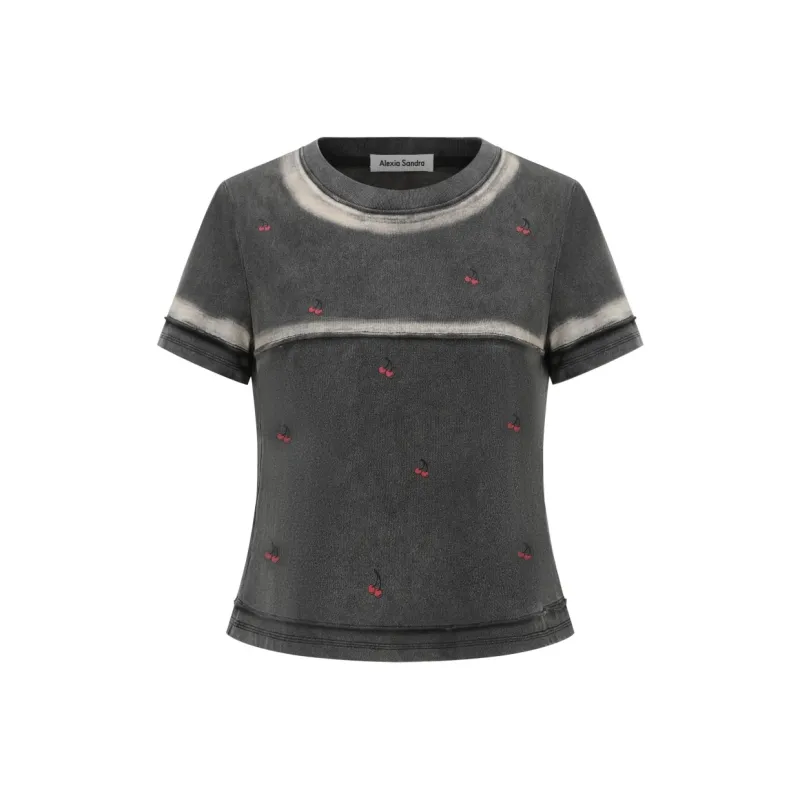 Alexia Sandra Set in Sleeve T Shirt Women's-2
