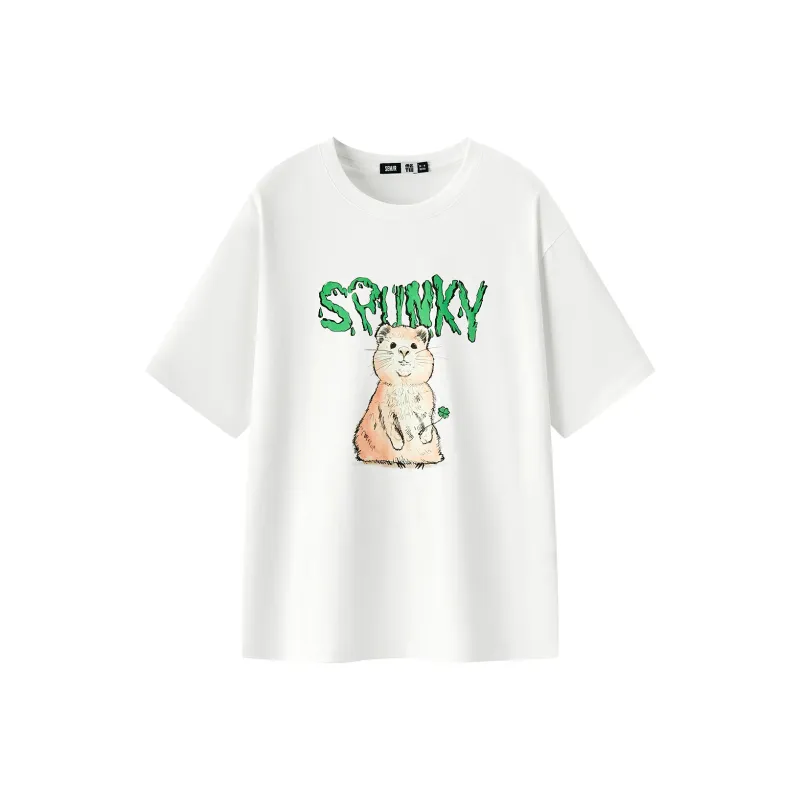 SEM/R Drop Shoulder Sleeve T Shirt Women's-0