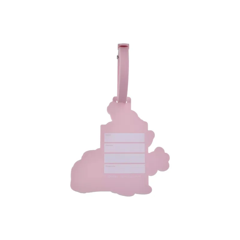 Disney Travel Luggage Tag Women's Pink & Black-2