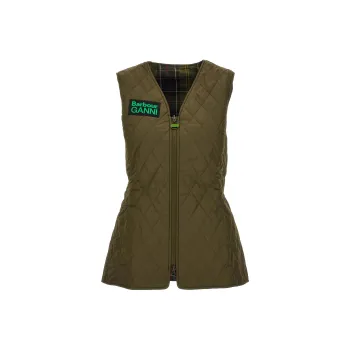 BARBOUR Betty Quilted Check Reversible Gilet