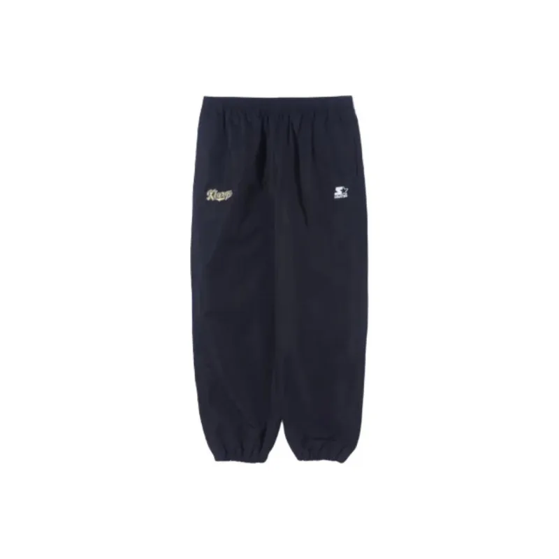 STARTER x XLARGE FW24 Casual Pants Unisex Navy Blue-0