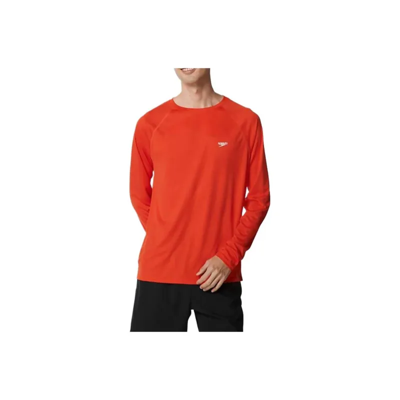 Speedo New Easy Long Sleeve Granite Rashguard Sweatshirt Men's-22