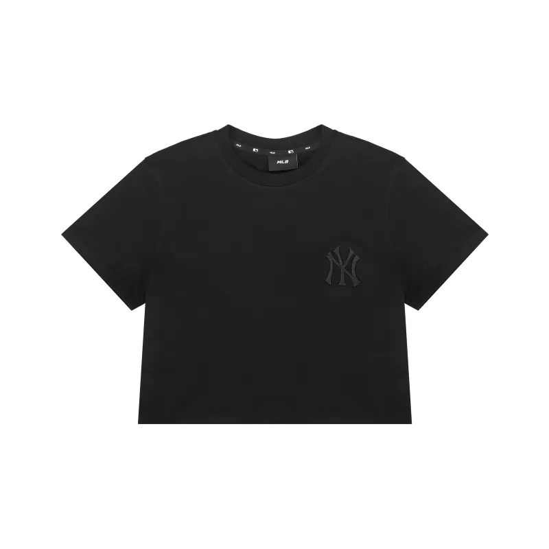 MLB Set in Sleeve T Shirt Women's Black-0