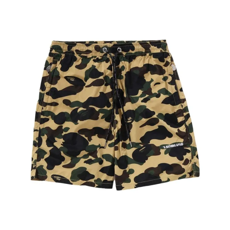 Bape 1st Camo Drawstring Shorts-0