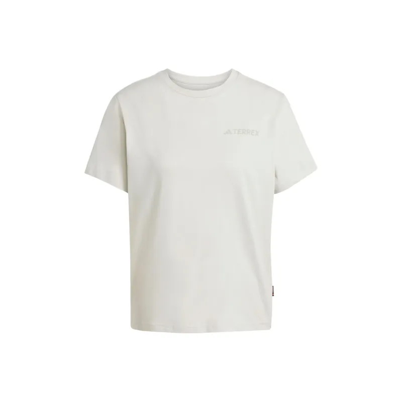 Adidas Terre Regular T Shirt Women's Track Gray-0