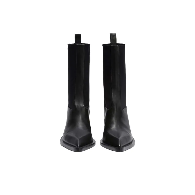 JIL SANDER Ankle Boots 6.5cm Women's Black-4