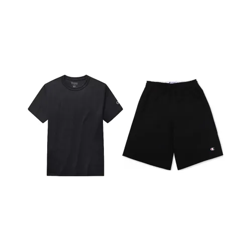 Champion Casual Sportswear Unisex Black